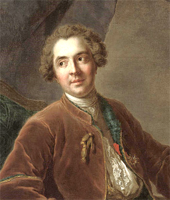 Louis Antoine Crozat Portrait - baron de Thiers - par Jean Marc Nattier en 1733